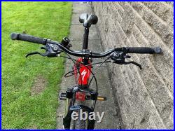 Specialized Hardrock 26 mountain bike 16 frame red Specialized Hardrock 26 mountain bike 16 frame red