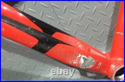 Specialized Hardrock MTB Mountain Bike Frame 17.5 Medium Red & Black