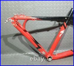 Specialized Hardrock MTB Mountain Bike Frame 17.5 Medium Red & Black
