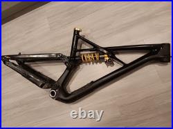 Specialized S-Works Enduro Carbon Frame Large Ohlins TTX Coil Shock, Carbon bars