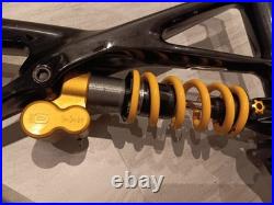 Specialized S-Works Enduro Carbon Frame Large Ohlins TTX Coil Shock, Carbon bars