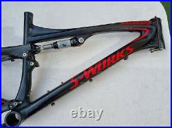 Specialized S Works Epic FSR Carbon Frame Size M 26 Wheels Good Condition