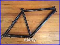 Specialized S-Works FSX 1993 Aluminum Vintage Mountain Bike Frame Large Black