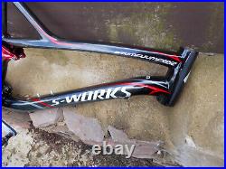 Specialized stumpjumper s-works carbon fibre frame