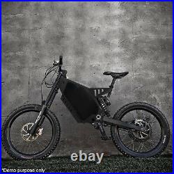 Stealth Bomber Mountain Electric Bike Frame Ebike Conversion Kit 3000W-5000W