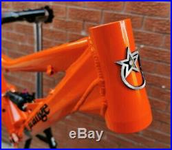 Superb Orange five 5 17 AM Enduro frame 26 wheel no 4 alpine 160 new shock