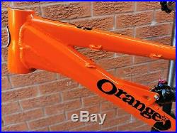 Superb Orange five 5 17 AM Enduro frame 26 wheel no 4 alpine 160 new shock