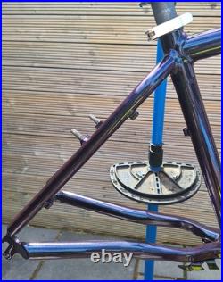 Superb Restored Retro Klein Pulse Race frame 16.25 Flip tone paint 90s 26 Superb Restored Retro Klein Pulse Race frame 16.25 Flip tone paint 90s 26