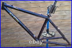 Superb Restored Retro Klein Pulse Race frame 16.25 Flip tone paint 90s 26 Superb Restored Retro Klein Pulse Race frame 16.25 Flip tone paint 90s 26