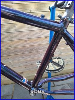 Superb Restored Retro Klein Pulse Race frame 16.25 Flip tone paint 90s 26 Superb Restored Retro Klein Pulse Race frame 16.25 Flip tone paint 90s 26