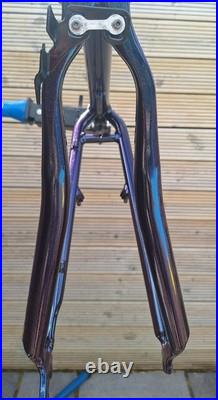Superb Restored Retro Klein Pulse Race frame 16.25 Flip tone paint 90s 26 Superb Restored Retro Klein Pulse Race frame 16.25 Flip tone paint 90s 26