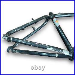 TREK 7000 ZX 26 Mountain Bike FRAME Only MADE IN USA, ALUMINUM Black, Used Good