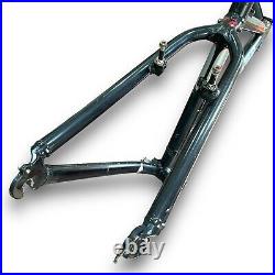 TREK 7000 ZX 26 Mountain Bike FRAME Only MADE IN USA, ALUMINUM Black, Used Good