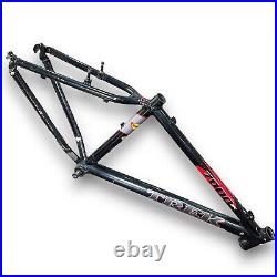 TREK 7000 ZX 26 Mountain Bike FRAME Only MADE IN USA, ALUMINUM Black, Used Good