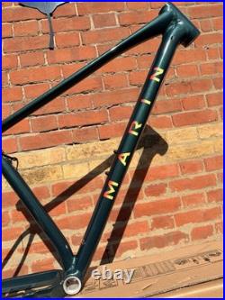 Team Marin 2 XC Frame XL Alloy BSA UDH Inc Seat Clamp & Headset