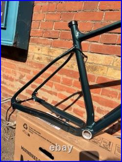 Team Marin 2 XC Frame XL Alloy BSA UDH Inc Seat Clamp & Headset