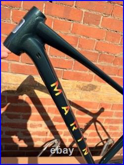 Team Marin 2 XC Frame XL Alloy BSA UDH Inc Seat Clamp & Headset