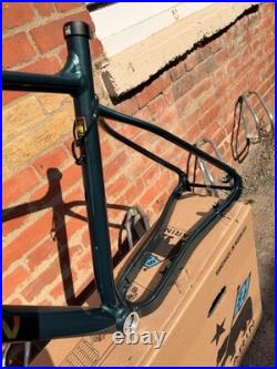 Team Marin 2 XC Frame XL Alloy BSA UDH Inc Seat Clamp & Headset