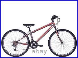 Tiger Hazard Mountain Bike Mens Gents MTB Red 26 Wheels 18 Speed 4 Frame Sizes