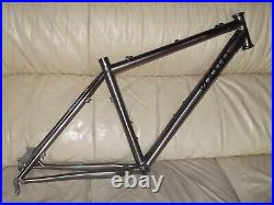 Titanium mtb frame, 26, enigma ego. Small