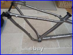 Titus Silk Road Titanium Frame + Selcof Carbon 27.5+ / 29er Forks Titus Silk Road Titanium Frame + Selcof Carbon 27.5+ / 29er Forks