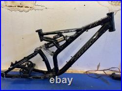 Tomac Eli Mountain Bike Frame 26 Size Small Manitou Shock Spares Or Restore