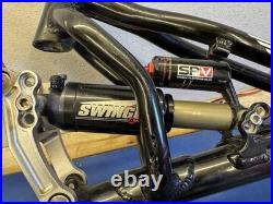 Tomac Eli Mountain Bike Frame 26 Size Small Manitou Shock Spares Or Restore