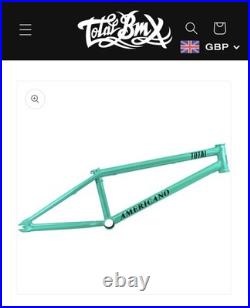 Total BMX Americano Frame 20.75