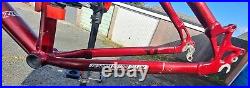 Trek 8000ZR Aluminum Mountain Bike Frame Size Medium Weight 1.5kg Metallic Ruby