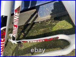 Trek Elite 9.9 SSL Carbon Fibre Hard Tail Frame-Set in White/Black 19.5 NOS