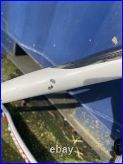 Trek Elite 9.9 SSL Carbon Fibre Hard Tail Frame-Set in White/Black 19.5 NOS