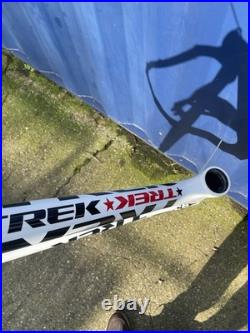 Trek Elite 9.9 SSL Carbon Fibre Hard Tail Frame-Set in White/Black 19.5 NOS