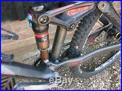 Trek Fuel Carbon 9.9 Ex Series Mountain Bike Full Suspension M/L Frame