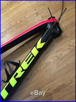 Trek Fuel EX 9.8 Project One Carbon Frame 19.5 Pink And Yellow Large