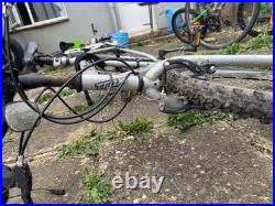 Trek MT 60 26in Mountain Bike Silver 13in Frame V-Brake Rigid Flat Bar