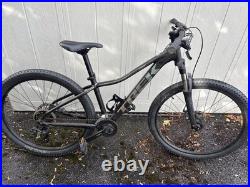 Trek Marlin 4 Gen 2 mountain bike in a Small frame size, finished Matte Black
