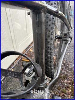 Trek Marlin 4 Gen 2 mountain bike in a Small frame size, finished Matte Black