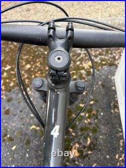 Trek Marlin 4 Gen 2 mountain bike in a Small frame size, finished Matte Black