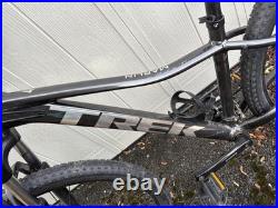 Trek Marlin 4 Gen 2 mountain bike in a Small frame size, finished Matte Black