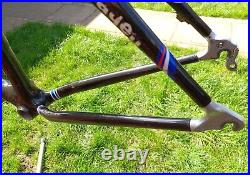 Trek STP 400 Team Vw Mountain Bike Frame OCLV Carbon Soft Tail Pro Retro Medium