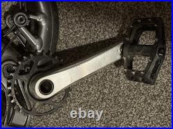 Trek fuel ex 5 gen 5 frame matte black size M/L frame crankset pedals