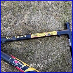 Used Giant xtc team frame 26 mountain bike frame rim brake size large
