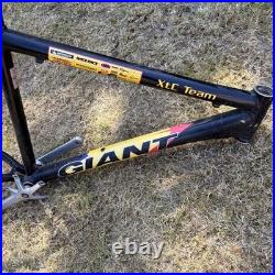 Used Giant xtc team frame 26 mountain bike frame rim brake size large