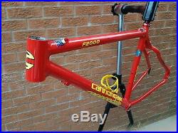VGC Cannondale F700 20 large mountain bike MTB frame with F2000 decals