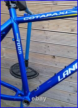 VGC Land Rover Cotapaxi mountain bike mtb frame 19.5 alloy 26 wheel blue