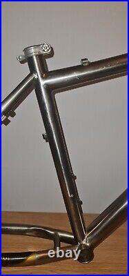 Van Nicholas Mamtor 18 Titanium Mountain Bike Frame, With Hope QR Seat Clamp