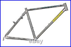 Vintage 1998 Litespeed Unicoi Mountain Bike Frame 18 MEDIUM Titanium Softtail