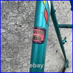 Vintage Fuji Cadenza Mountain Bike Frame 22in Tange Chromoly 26in Cafe 130 80s