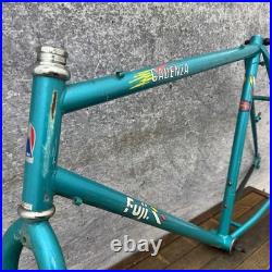 Vintage Fuji Cadenza Mountain Bike Frame 22in Tange Chromoly 26in Cafe 130 80s