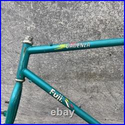 Vintage Fuji Cadenza Mountain Bike Frame 22in Tange Chromoly 26in Cafe 130 80s
